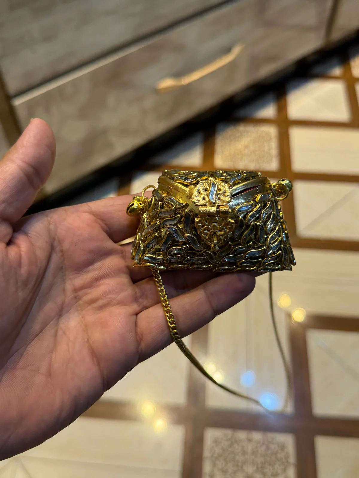Indian Metal Clutch_HandMade